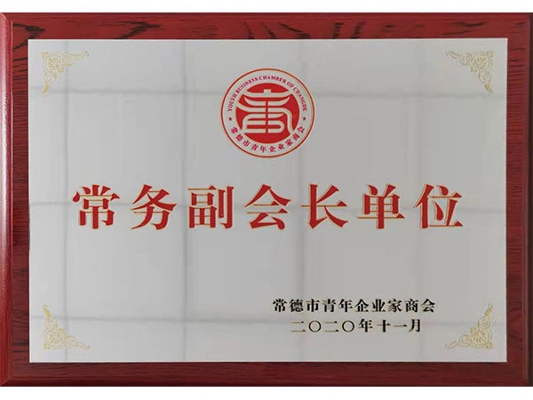 常德市青年企業(yè)家商會常務(wù)副會長單位